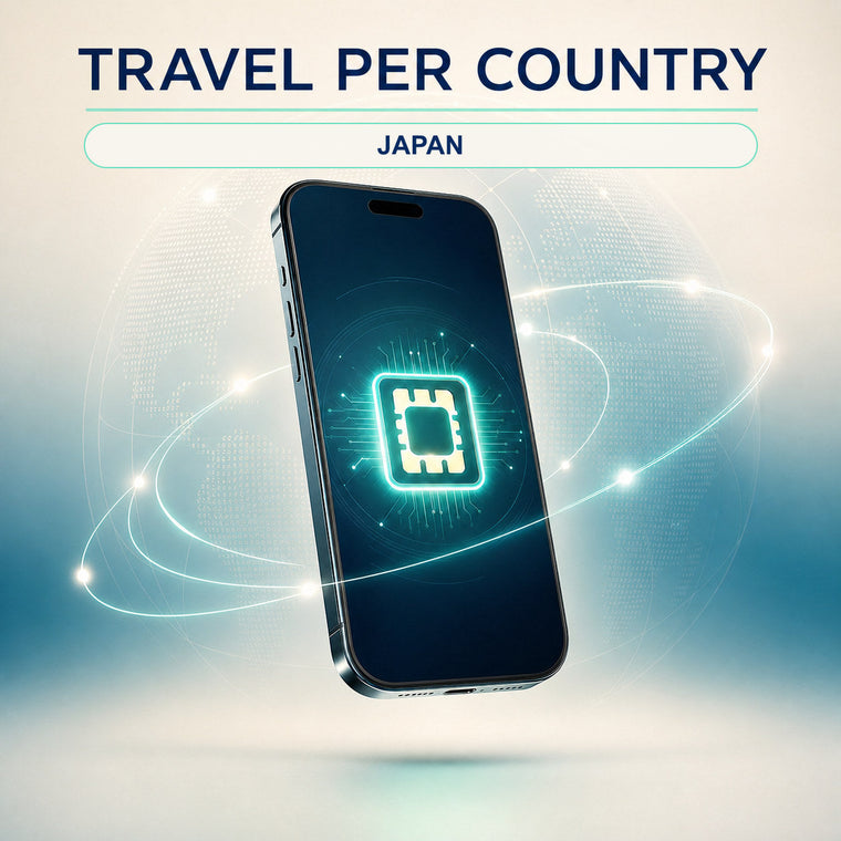 Japan travel eSIM data plan by Umradata