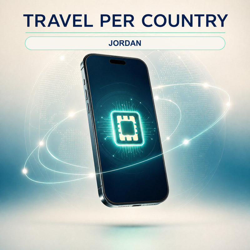 Jordan travel eSIM data plan by Umradata