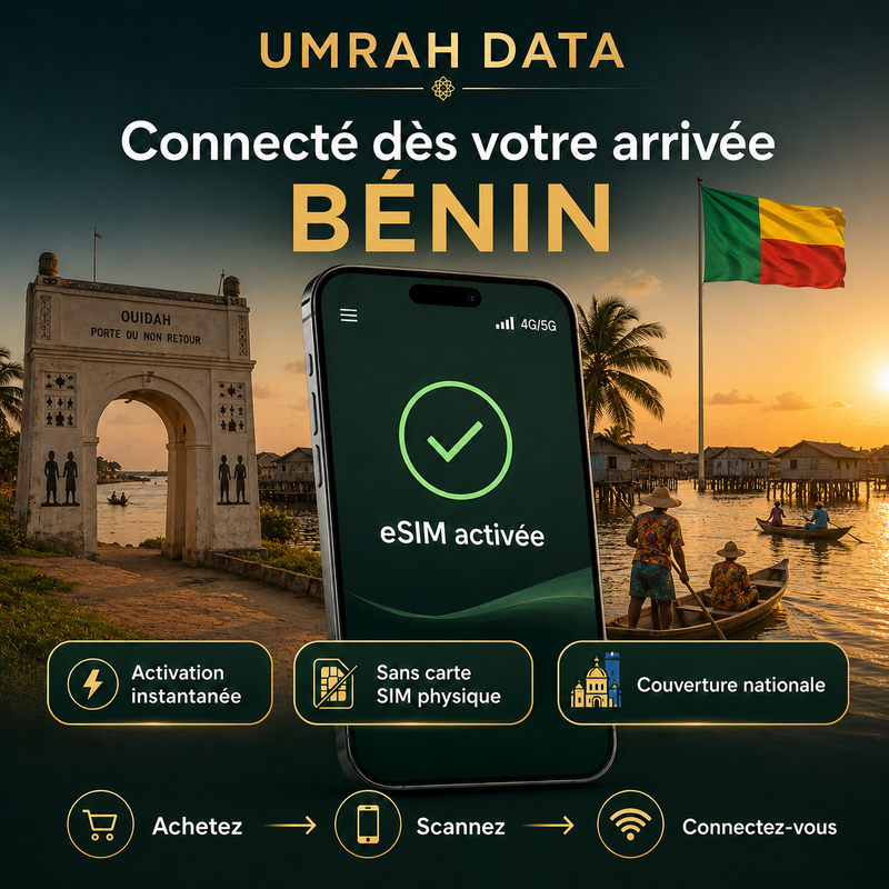 eSIM Bénin — Umrah Data