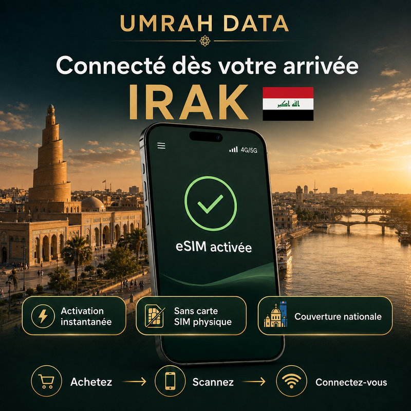 eSIM Irak — Umrah Data