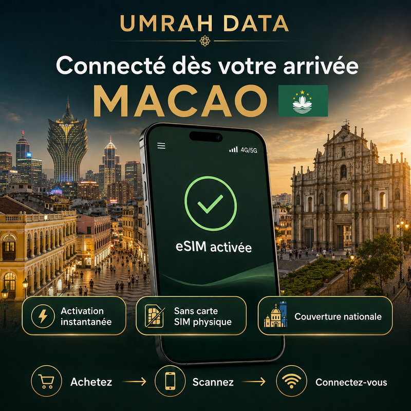 eSIM Macao — Umrah Data
