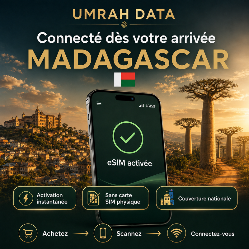 eSIM Madagascar — Umrah Data