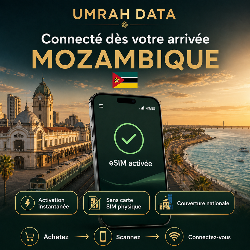 eSIM Mozambique — Umrah Data