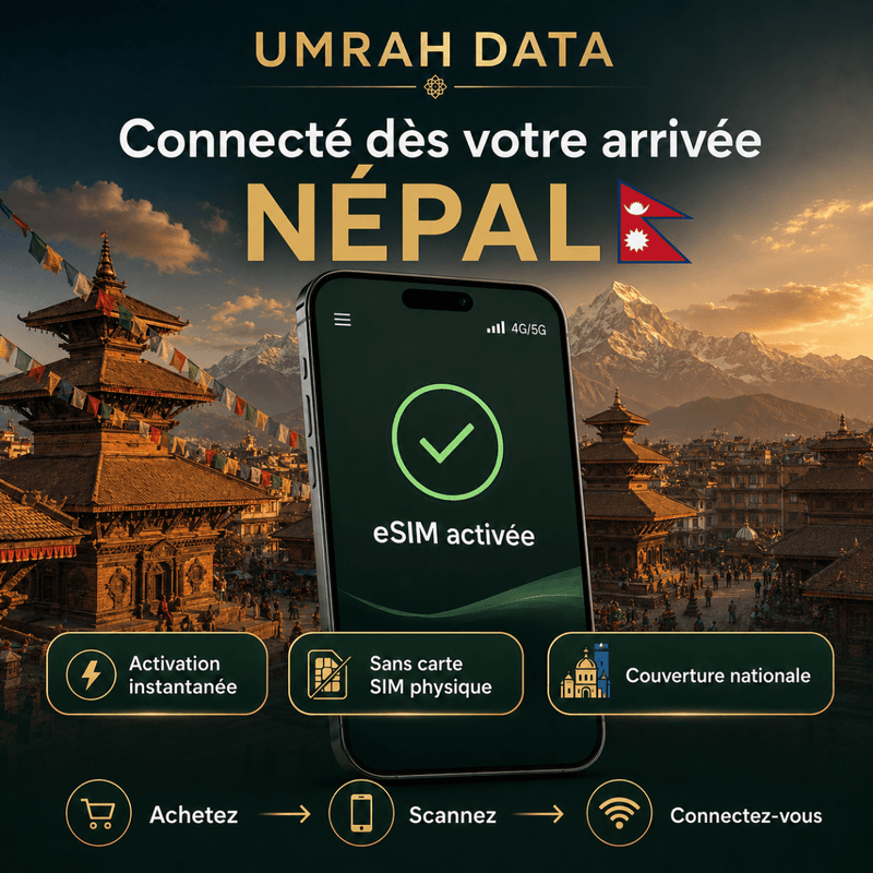 Nepal eSIM — Travel Data Plan - umradata