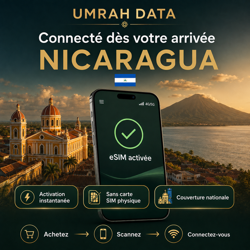 eSIM Nicaragua — Umrah Data