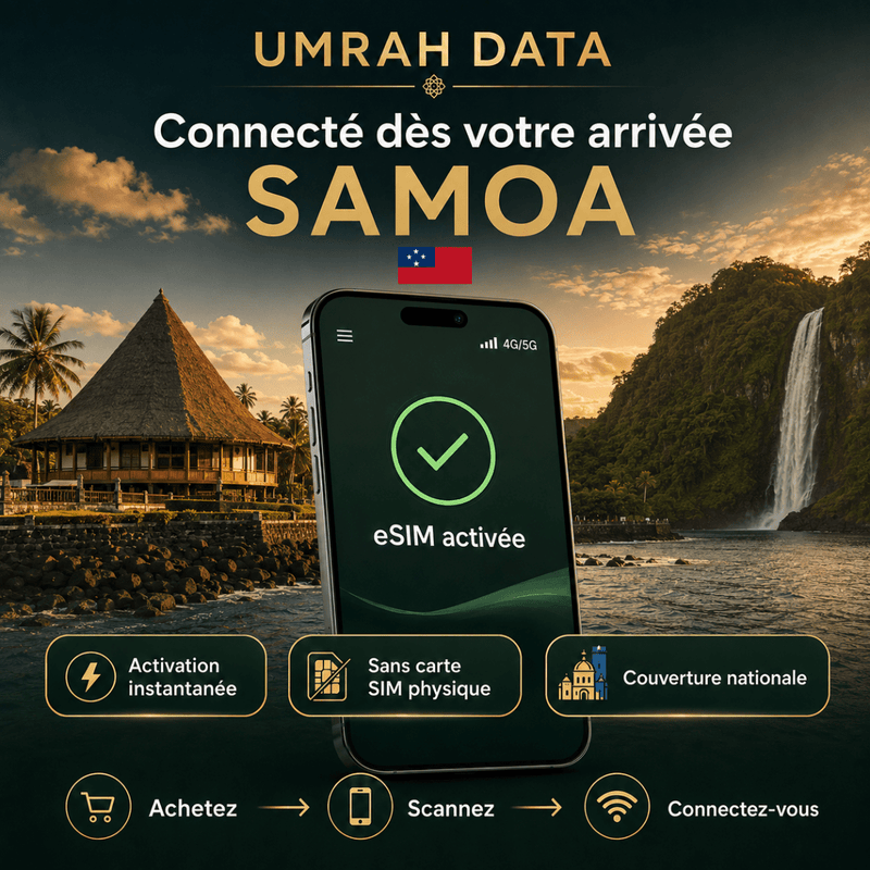 Samoa eSIM — Travel Data Plan - umradata