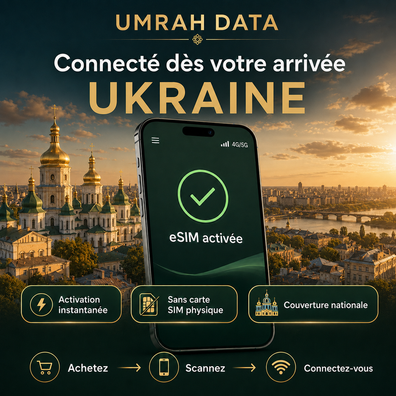 eSIM Ukraine — connexion dès l’arrivée
